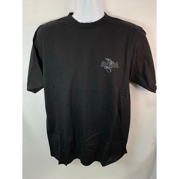 NWT Dragon T shirt Black Crew Neck Tank Guardians of Paradise Large Y2K Skater - Picture 3 of 11